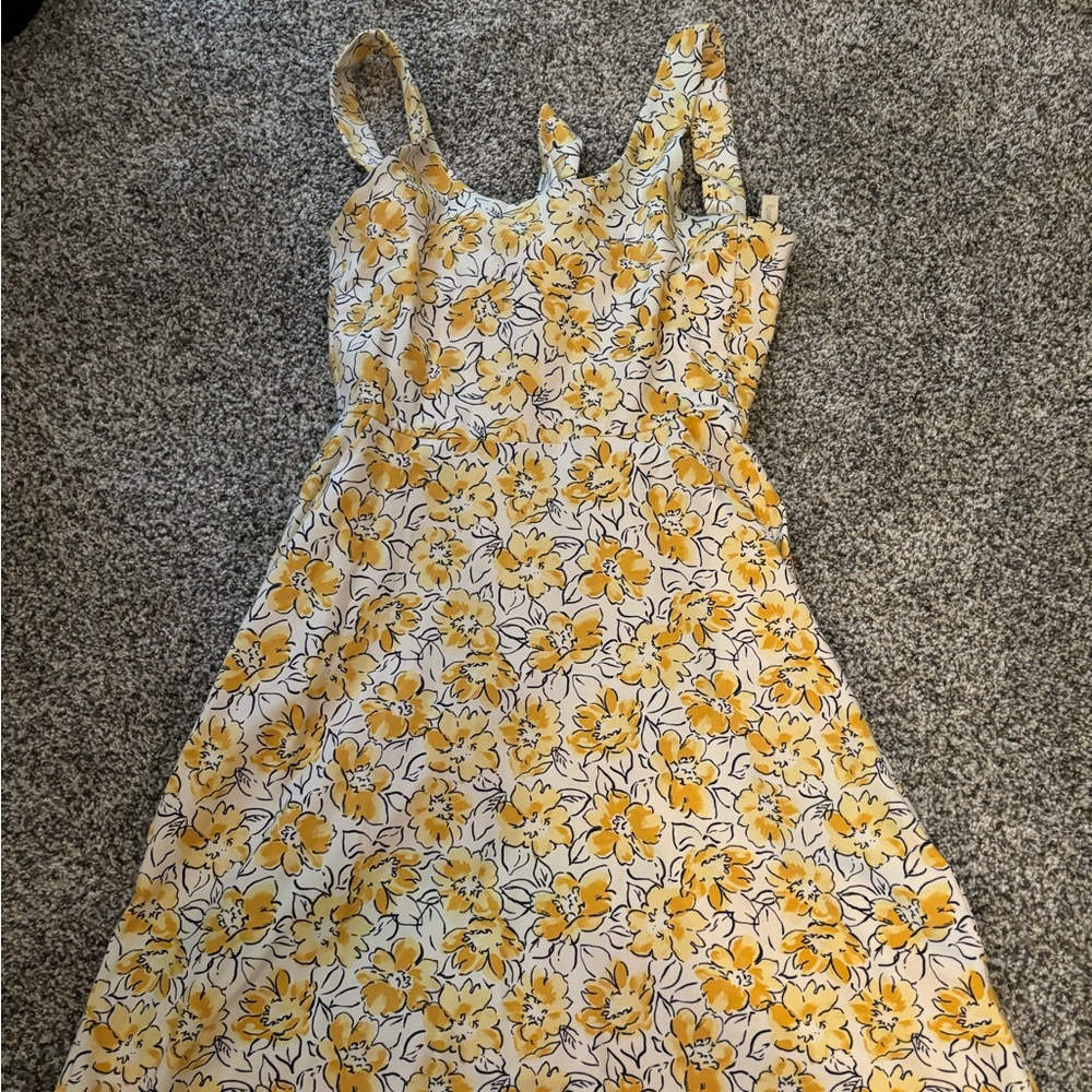 Pact tie back dress